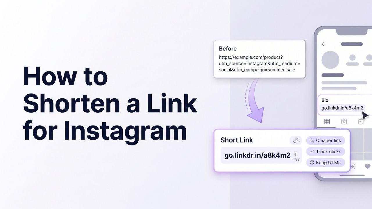 How to Shorten a Link for Instagram